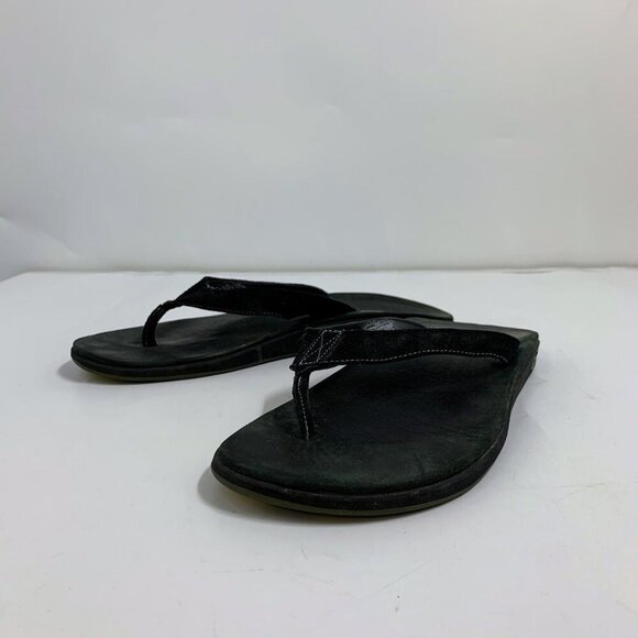 Chaco Men's Suede Leather Outdoor Thong‎ Flip Flop Sandals Size 13 - Picture 1 of 12